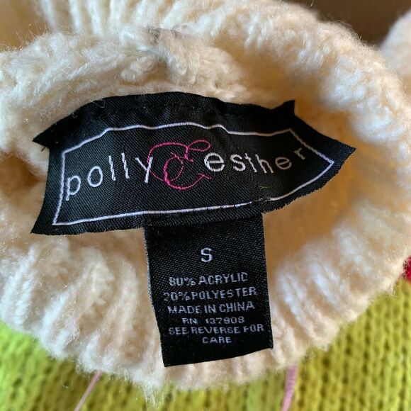 Polly & Esther Block Color Turtleneck Sweater - Picture 8 of 9